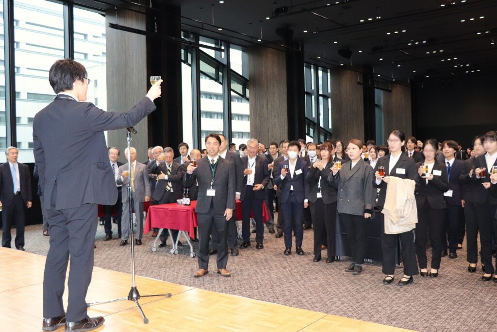 2026年度入社予定者の内定式の様子