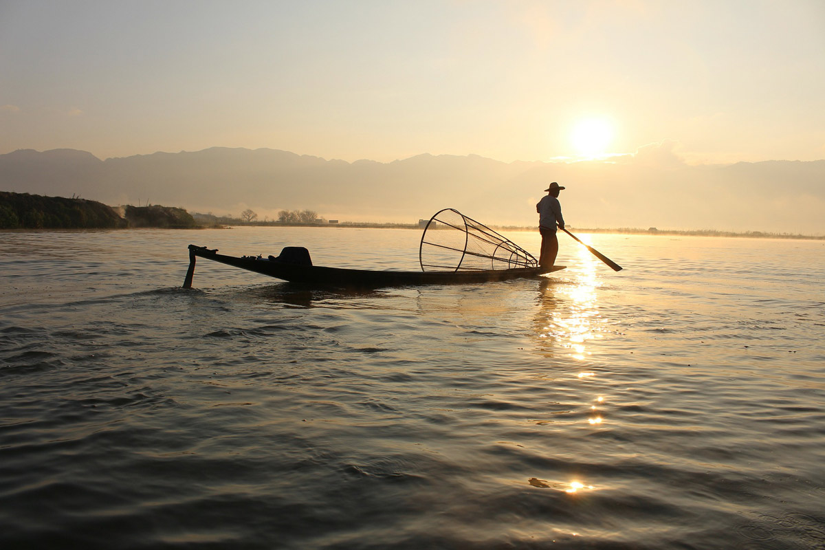 Myanmar-Fisherman